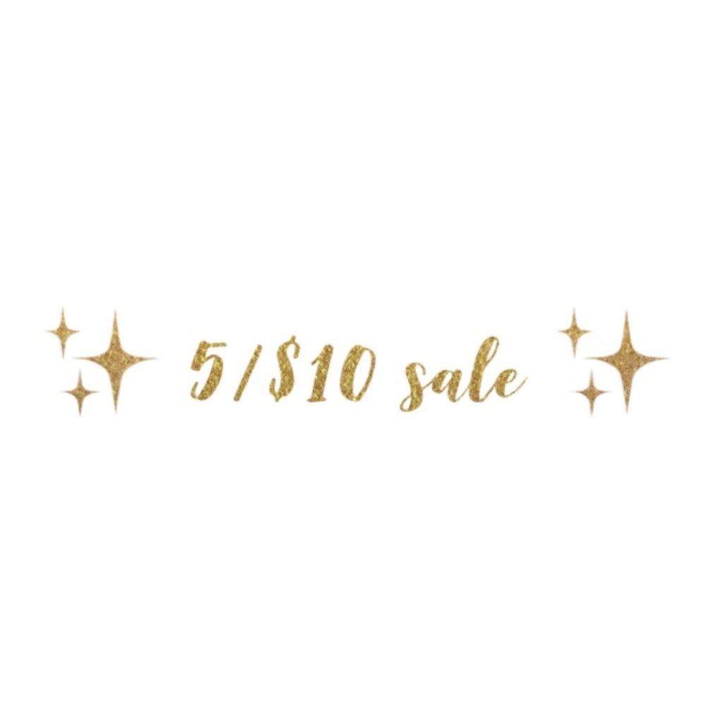 ✨ 5/$10 sale ✨